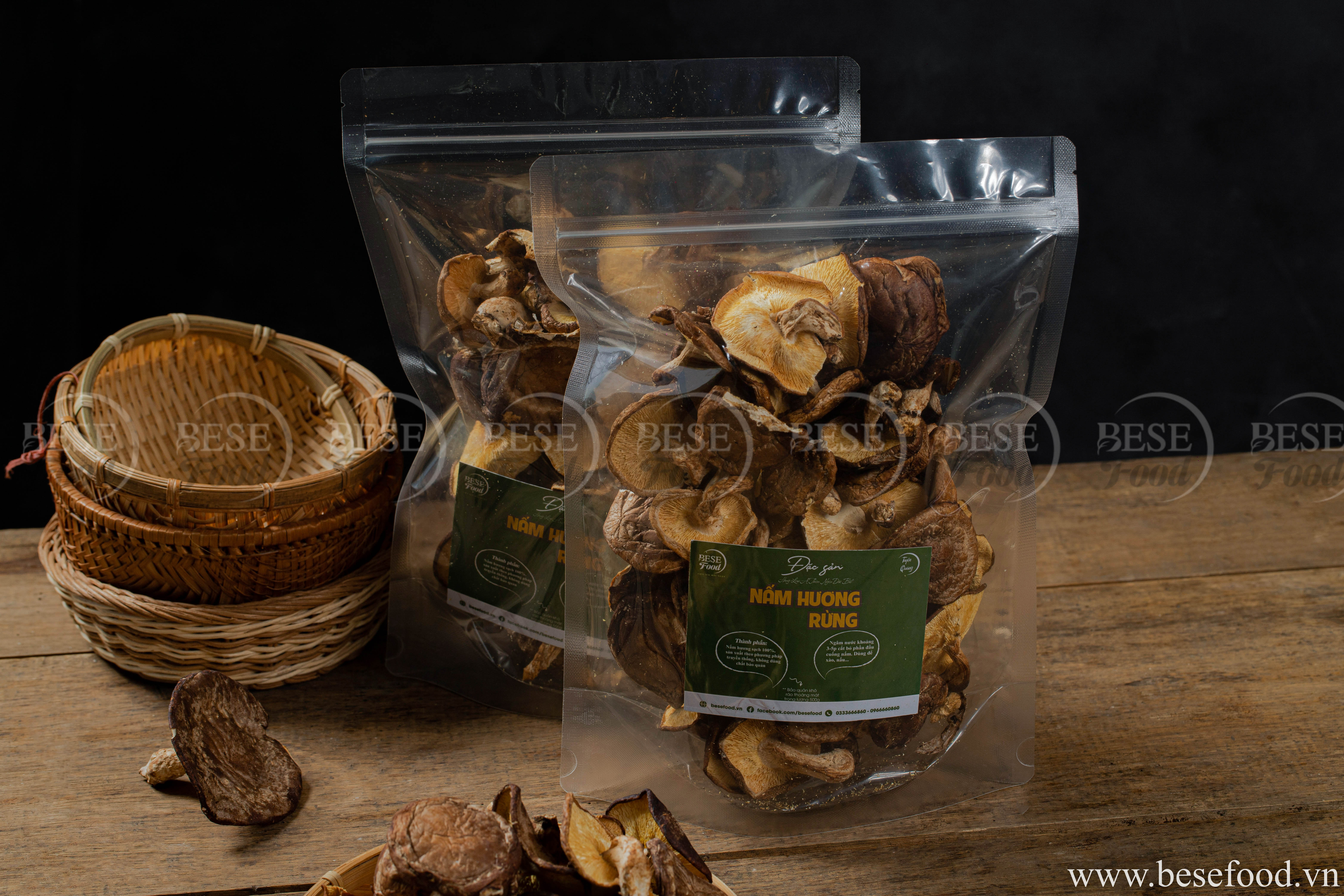 Nấm Hương Rừng Xòe ( Tuyên Quang)